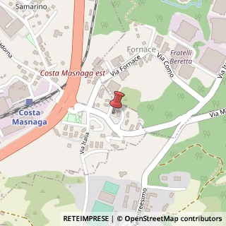 Mappa Via M. Buonarroti, 7/b, 23845 Costa Masnaga, Lecco (Lombardia)