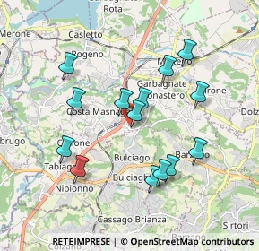 Mappa Via M. Buonarroti, 23845 Costa Masnaga LC, Italia (1.72214)