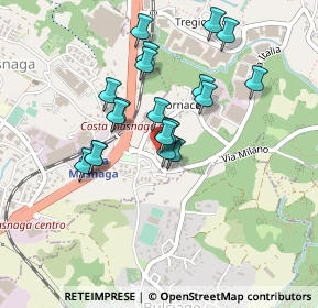 Mappa Via M. Buonarroti, 23845 Costa Masnaga LC, Italia (0.36)