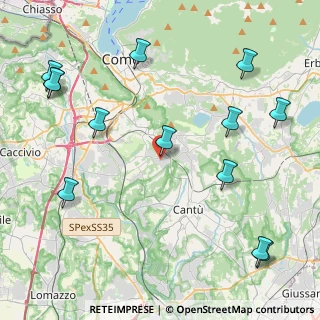 Mappa 22070 Senna Comasco CO, Italia (5.42308)