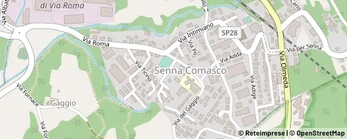 Mappa Senna Comasco