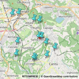 Mappa 22070 Senna Comasco CO, Italia (2.07846)