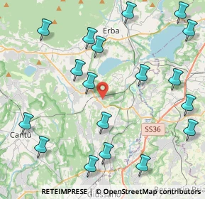 Mappa Via Monticello, 22040 Anzano del Parco CO, Italia (5.18278)