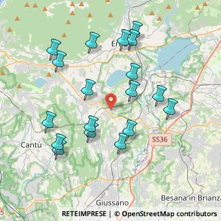 Mappa Via Monticello, 22040 Anzano del Parco CO, Italia (4.07389)