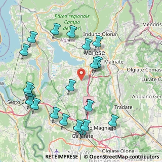 Mappa Via G. Garibaldi, 21040 Sumirago VA, Italia (9.7355)