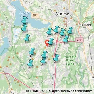 Mappa Via G. Garibaldi, 21040 Sumirago VA, Italia (3.43857)