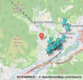 Mappa Via L. Einaudi, 24021 Albino BG, Italia (0.83077)