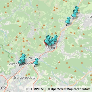 Mappa Via L. Einaudi, 24021 Albino BG, Italia (3.77417)