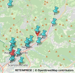 Mappa Via L. Einaudi, 24021 Albino BG, Italia (4.94056)