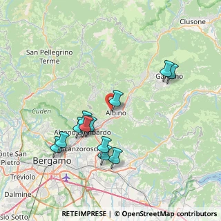 Mappa Via Trento, 24021 Albino BG, Italia (7.5625)