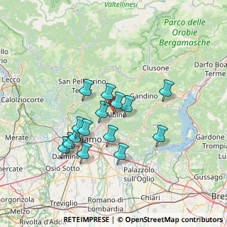 Mappa Via Trento, 24021 Albino BG, Italia (12.10533)
