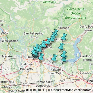 Mappa Via L. Einaudi, 24021 Albino BG, Italia (10.0665)