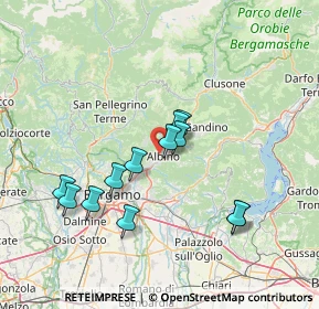 Mappa Via Trento, 24021 Albino BG, Italia (12.88167)