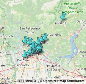 Mappa Via Trento, 24021 Albino BG, Italia (10.86294)