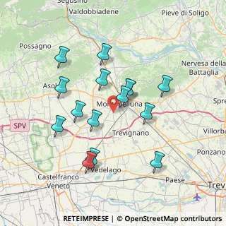 Mappa Vicolo Pivetta, 31044 Montebelluna TV, Italia (6.642)