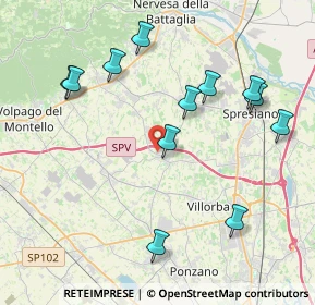 Mappa Vicolo 1° Maggio, 31050 Povegliano TV, Italia (4.28833)