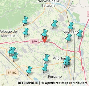 Mappa Vicolo 1° Maggio, 31050 Povegliano TV, Italia (4.81438)