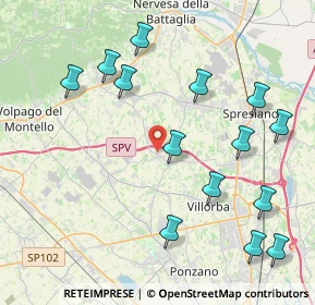 Mappa Vicolo 1° Maggio, 31050 Povegliano TV, Italia (4.65357)