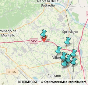 Mappa Vicolo 1° Maggio, 31050 Povegliano TV, Italia (4.72091)