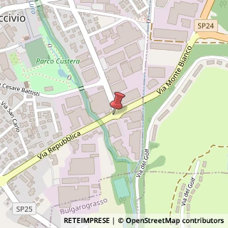 Mappa Via Repubblica, 3, 22075 Lurate Caccivio, Como (Lombardia)