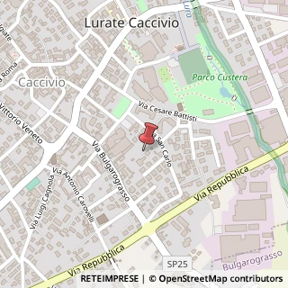 Mappa Via Don Biagio Pagani,  5, 22075 Lurate Caccivio, Como (Lombardia)