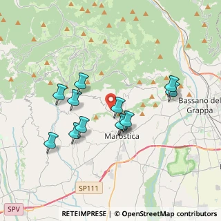 Mappa Via Sebastiano Melan, 36063 Marostica VI, Italia (3.27)