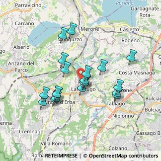 Mappa Via C. Battisti, 22045 Lambrugo CO, Italia (1.5865)