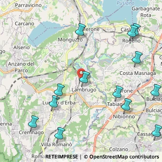 Mappa Via C. Battisti, 22045 Lambrugo CO, Italia (2.86308)