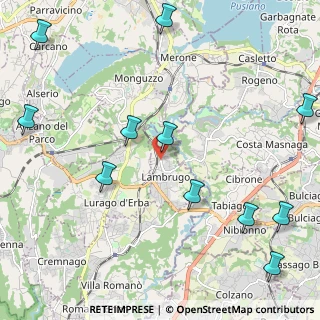 Mappa Via C. Battisti, 22045 Lambrugo CO, Italia (2.80727)
