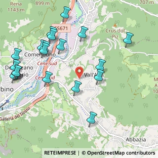 Mappa Via delle Foppe, 24021 Albino BG, Italia (1.272)