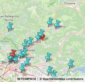 Mappa Via delle Foppe, 24021 Albino BG, Italia (10.177)