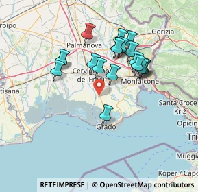 Mappa 33051 Aquileia UD, Italia (12.445)
