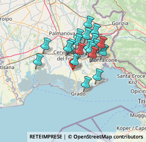 Mappa 33051 Aquileia UD, Italia (10.478)