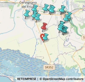 Mappa 33051 Aquileia UD, Italia (4.20167)
