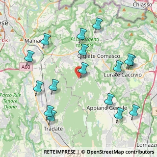 Mappa 22070 Castelnuovo Bozzente CO, Italia (4.71813)