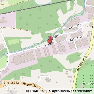 Mappa Via degli Artigiani, 63, 22040 Lurago d'Erba, Como (Lombardia)