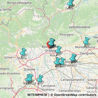 Mappa Via Bergamo, 36061 Bassano del Grappa VI, Italia (17.50438)