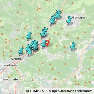 Mappa Via Colzine, 24021 Albino BG, Italia (3.396)