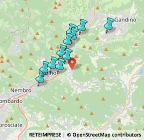 Mappa Via Colzine, 24021 Albino BG, Italia (2.86636)