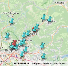 Mappa Via Loverini, 24021 Albino BG, Italia (9.339)