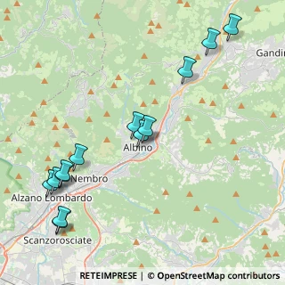 Mappa Via Loverini, 24021 Albino BG, Italia (4.89308)