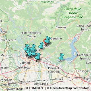 Mappa Via Loverini, 24021 Albino BG, Italia (12.574)