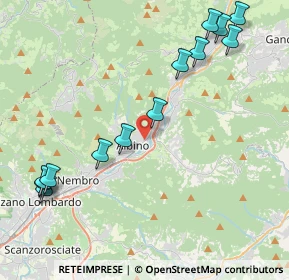 Mappa Via Giotto, 24021 Albino BG, Italia (5.00846)