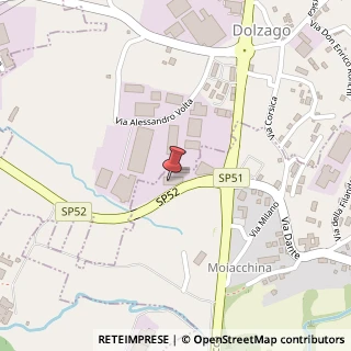 Mappa Via Don G. Allamano, 10, 23884 Castello di Brianza, Lecco (Lombardia)