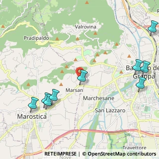 Mappa Via Scomazzoni, 36063 Marostica VI, Italia (3.04545)