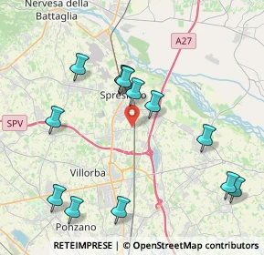 Mappa Via Ferraressa, 31027 Spresiano TV, Italia (4.27769)