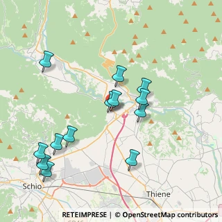 Mappa Viale Giacomo Matteotti, 36013 Piovene Rocchette VI, Italia (3.99385)