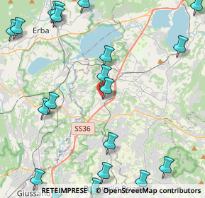 Mappa Piazza S. Rocco, 23845 Costa Masnaga LC, Italia (6.1335)