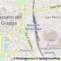 Map Bassano del Grappa