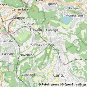 Mappa Senna Comasco
